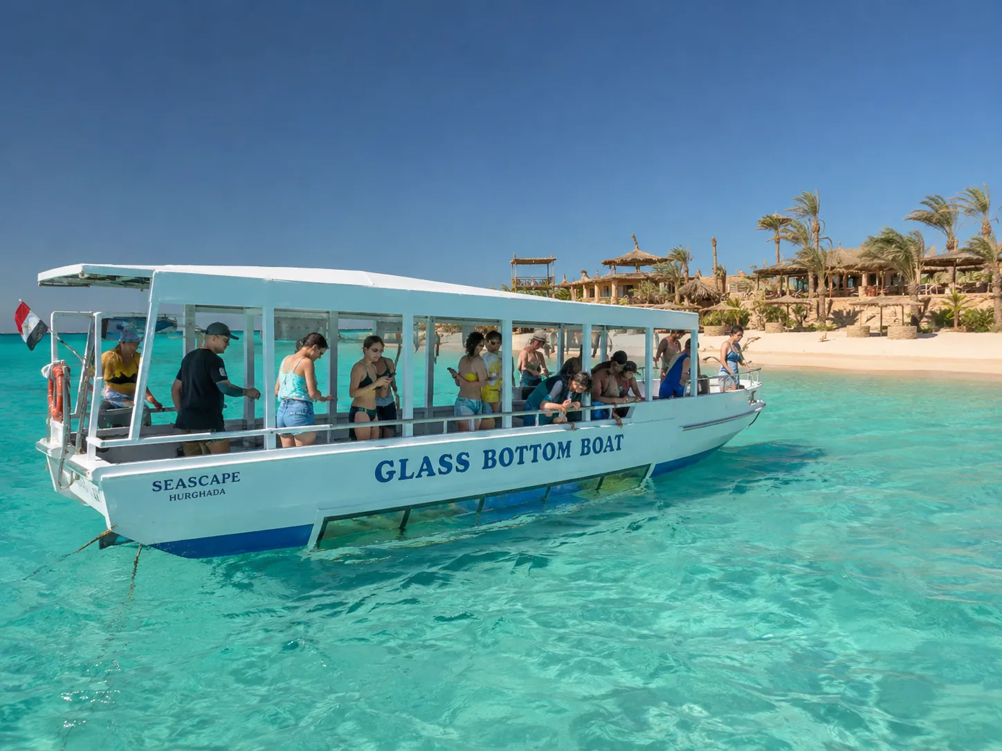 Glasbodenboot