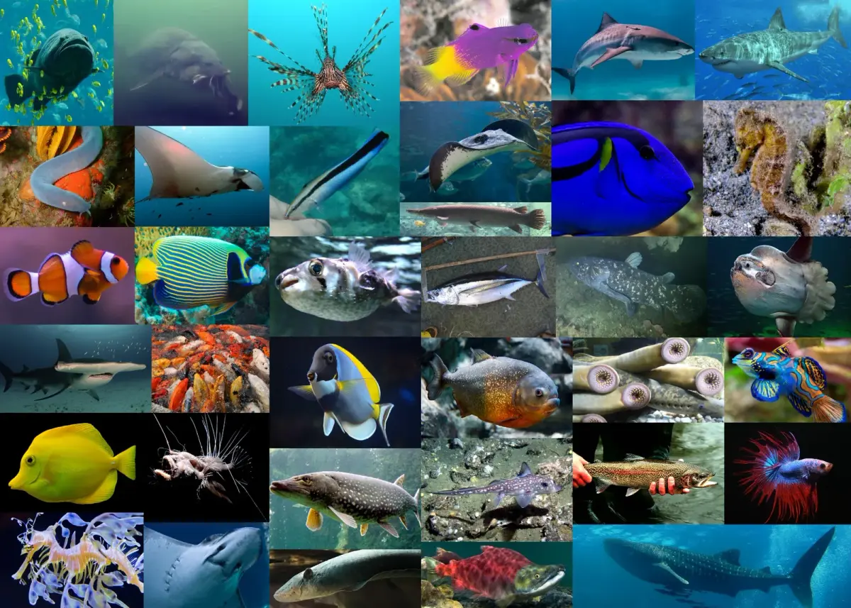 Fotografía de Aetobatus narinari, una de las especies que los buceadores encuentran en los arrecifes del mar Rojo cerca de Hurghada