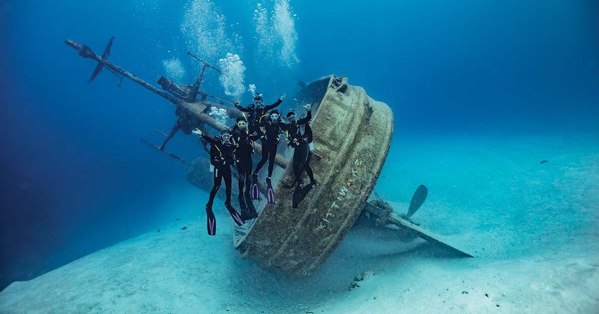 wreck diver course